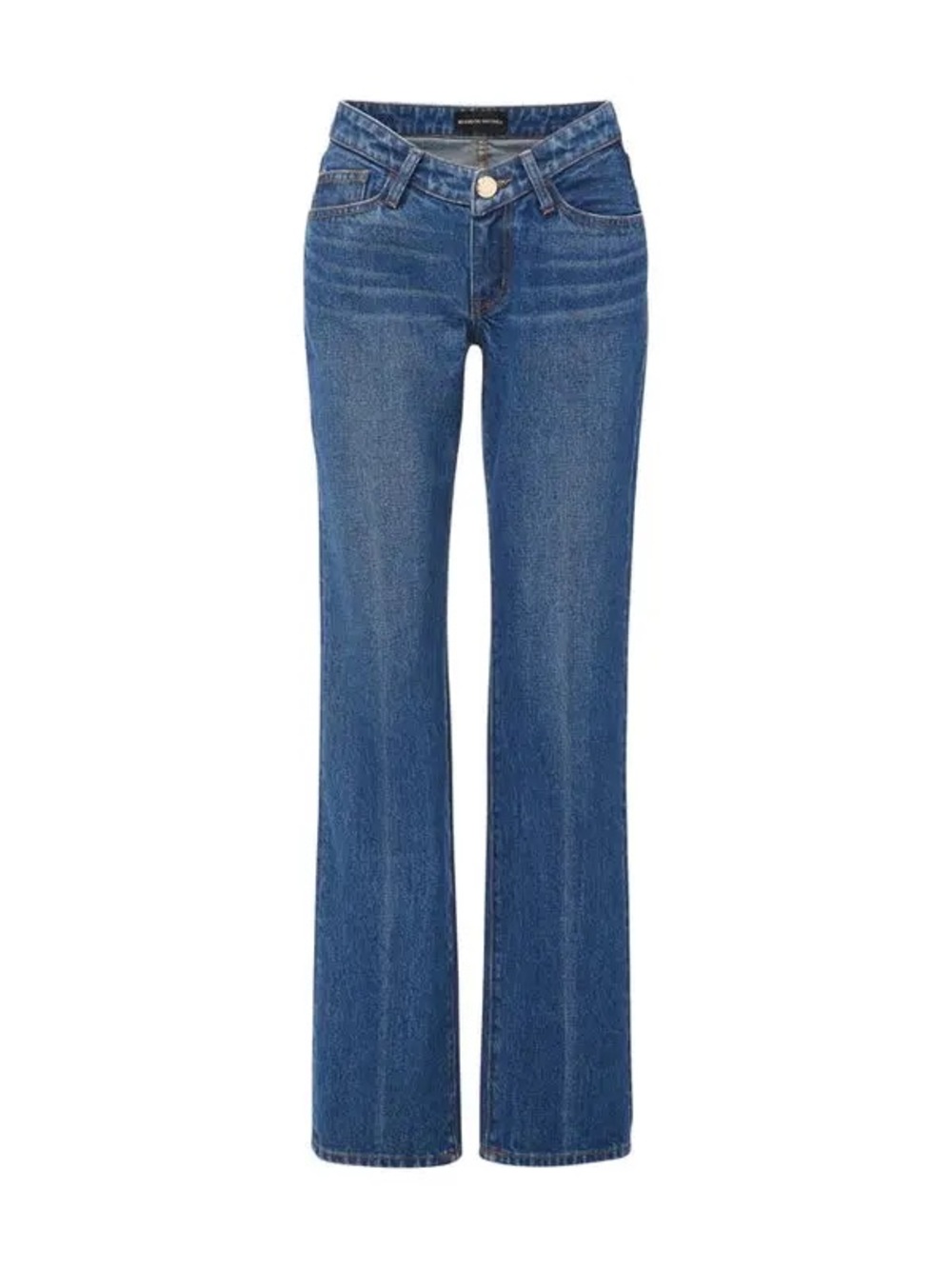 Brandon Maxwell straight leg denim jean